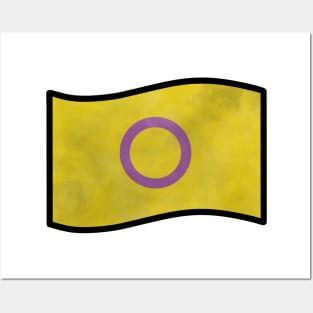 Foggy Intersex Pride Flag Posters and Art